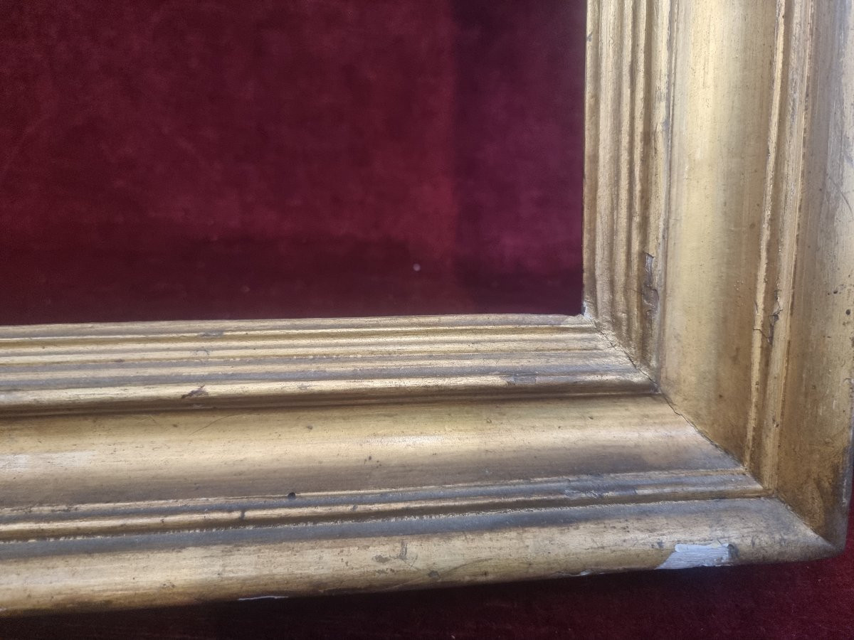 CORNICE DORATA A FOGLIA D'ORO - SALVATOR ROSA - MANIFATTURA ROMA - PRIMA META' DEL XVIII SECOLO-photo-1