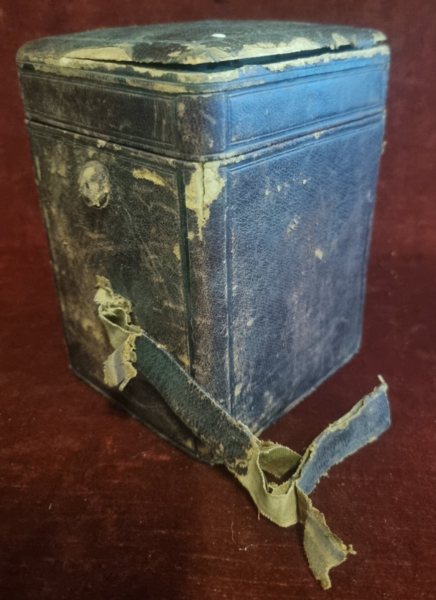 OROLOGIO DA VIAGGIO IN OTTONE - MUSY PADRE E FIGLIO TORINO -  FINE XIX SECOLO-photo-5