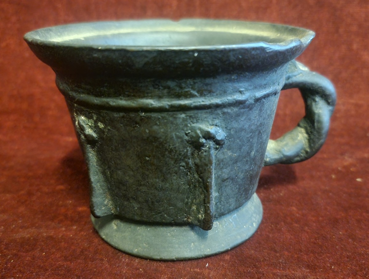 MORTAIO IN BRONZO - XV/XVI SECOLO -  ITALIA