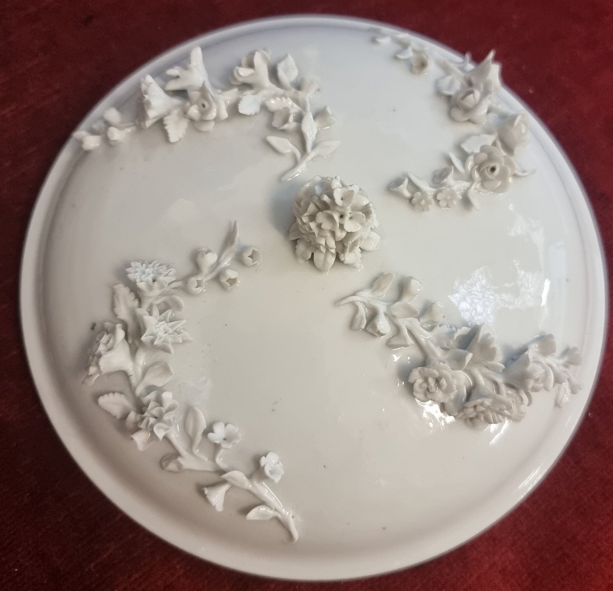 TAZZA DA PUERPERA IN PORCELLANA BIANCA - MANIFATURA COZZI VENEZIA - SECONDA META' XVIII SECOLO-photo-4