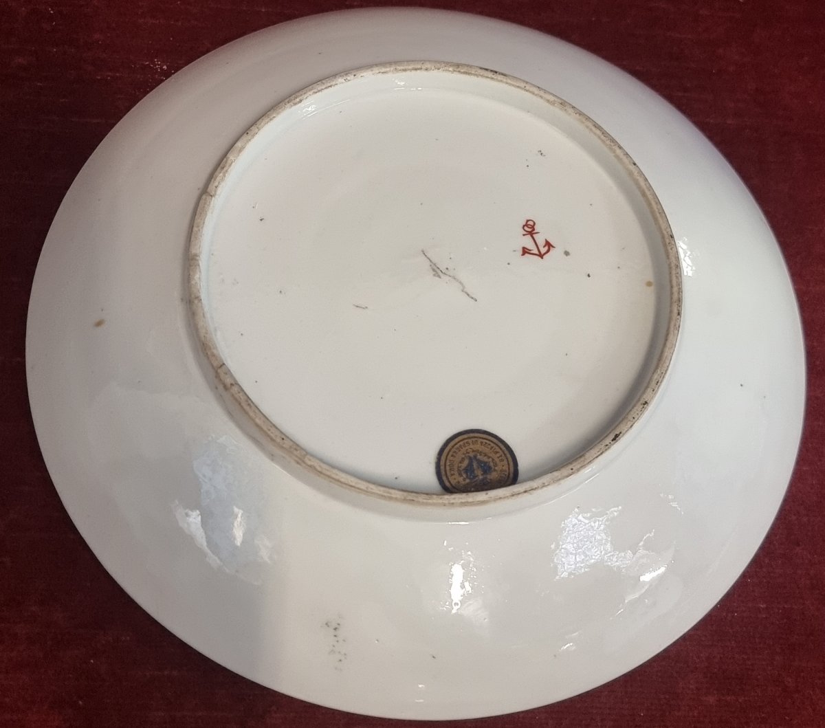 TAZZA DA PUERPERA IN PORCELLANA BIANCA - MANIFATURA COZZI VENEZIA - SECONDA META' XVIII SECOLO-photo-2