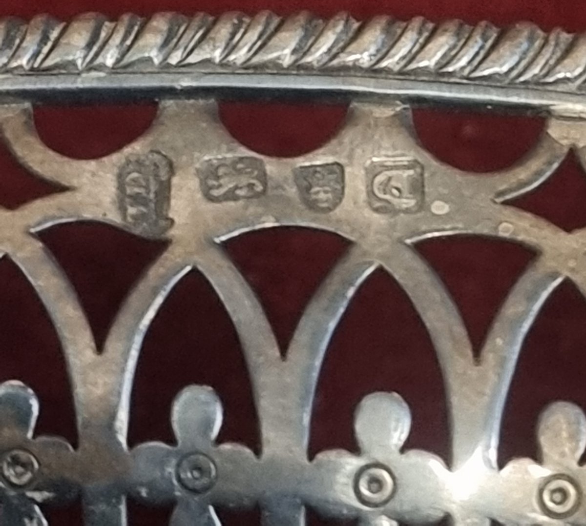 CESTINO IN ARGENTO - INGLESE FINE XVIII SECOLO - ARGENTIERE : THOMAS DANIELL -photo-4