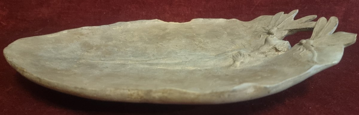 SCULTURA IN TERRACOTTA DI JOSEPH CHERET (1838-1894) - LIBERTY -photo-1