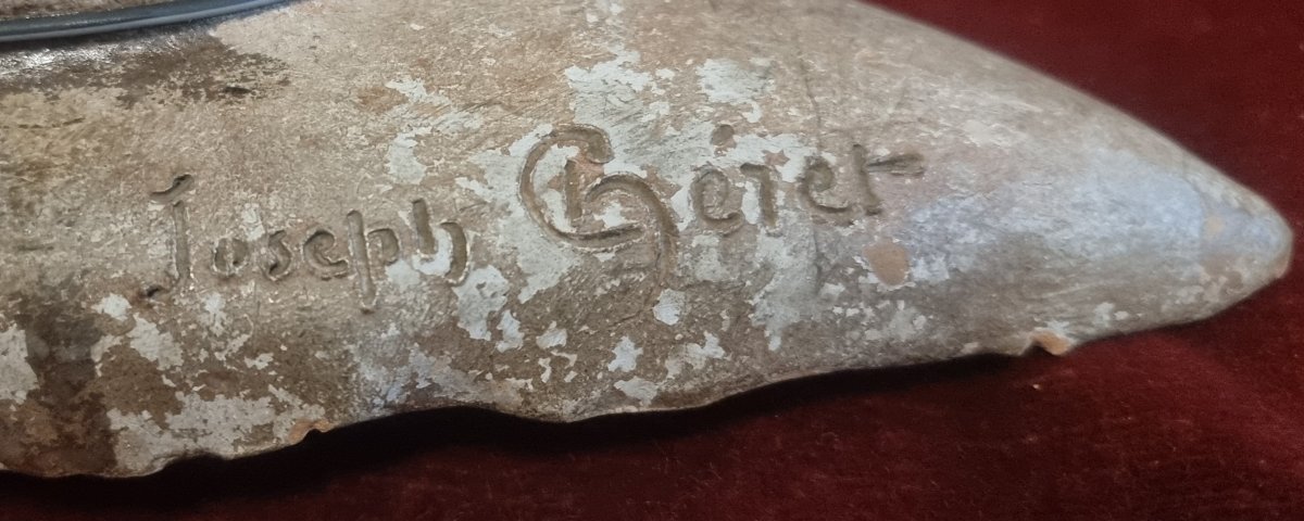 SCULTURA IN TERRACOTTA DI JOSEPH CHERET (1838-1894) - LIBERTY-photo-3