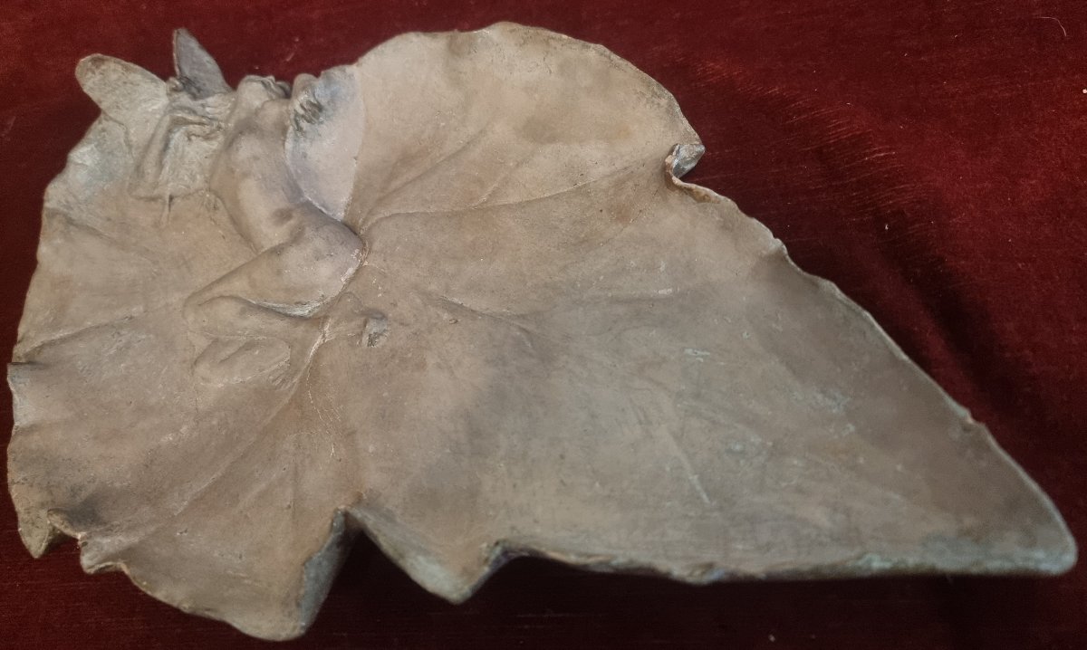 SCULTURA IN TERRACOTTA DI JOSEPH CHERET (1838-1894) - LIBERTY-photo-3