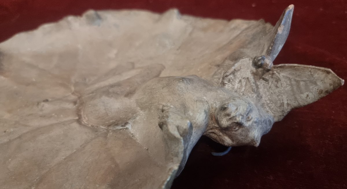 SCULTURA IN TERRACOTTA DI JOSEPH CHERET (1838-1894) - LIBERTY-photo-4