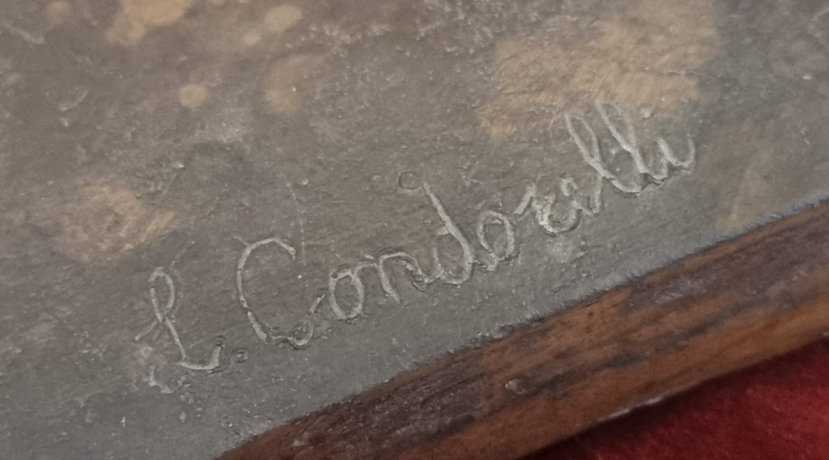 SCULTURA IN BRONZO - UOMO A CAVALLO - LUCIANO CONDORELLI (ACIREALE 1887 - ROMA 1968) - ART DECO-photo-3