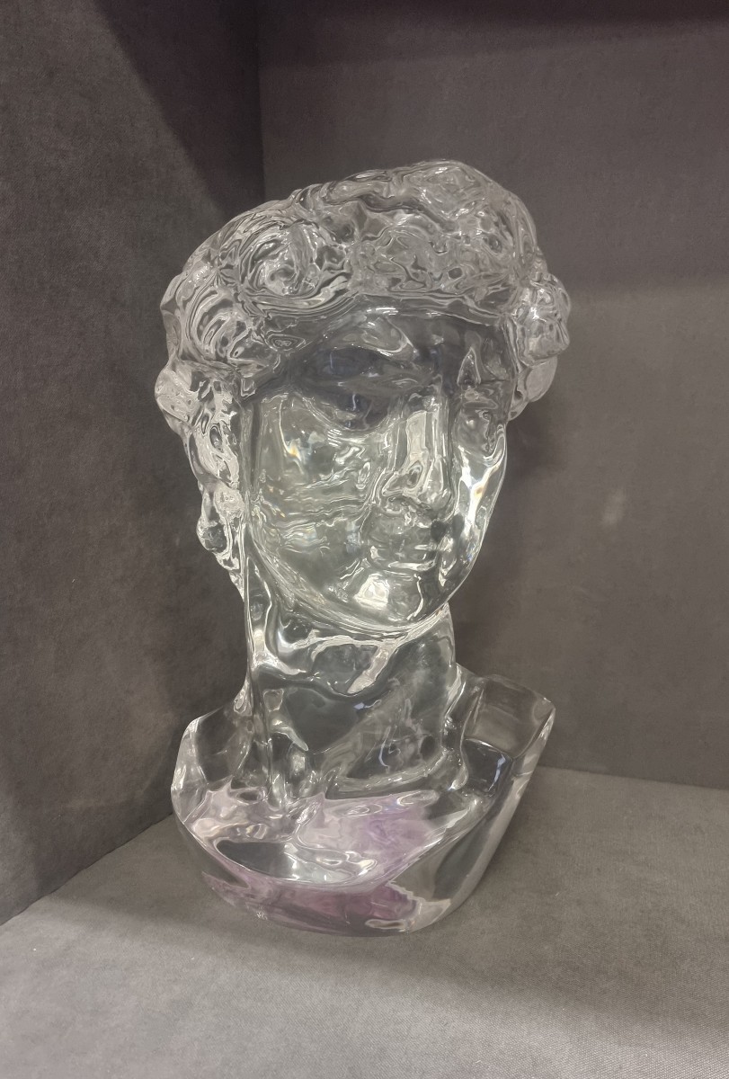 BUSTO DAVID DI MICHELANGELO IN PLEXIGLASS 