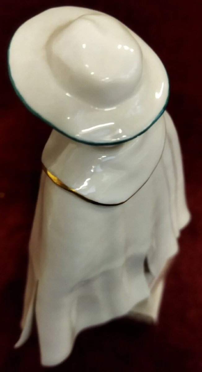STATUINA "BRIGHELLA" IN PORCELLANA DIPINTA MEISSEN - primi '900-photo-2