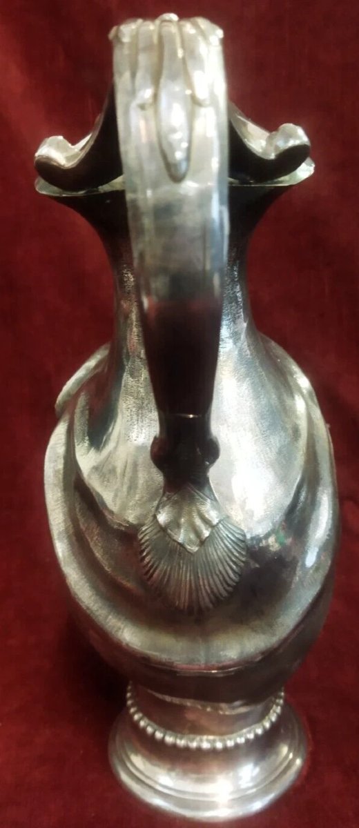 BROCCA IN ARGENTO - VOLTO DONNA FRANCIA - fine '700-photo-3