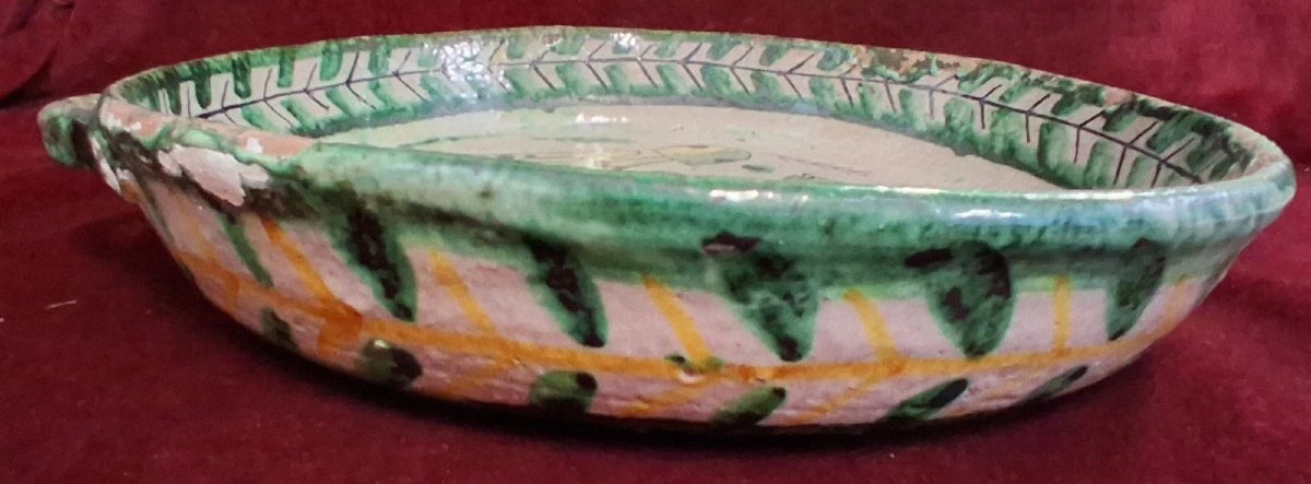 CENTROTAVOLA IN MAIOLICA DIPINTA - VIETRI - primi '900-photo-4