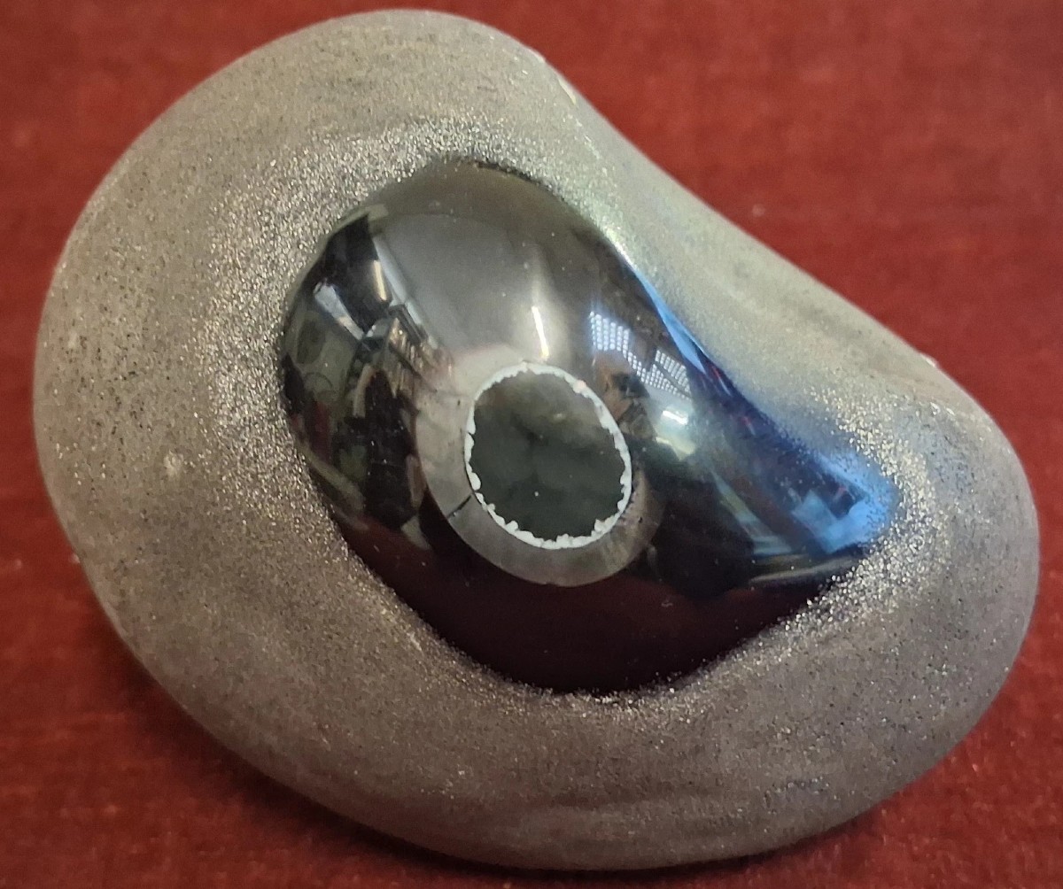 SASSO VETRO MURANO  ALFREDO BARBINI  VINTAGE ANNI '70