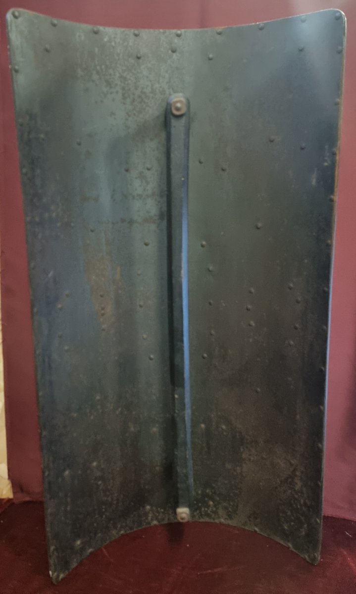 MODELLO DI SCUDO LEGIONARIO ROMANO   SECONDA META DEL XVII SECOLO-photo-2