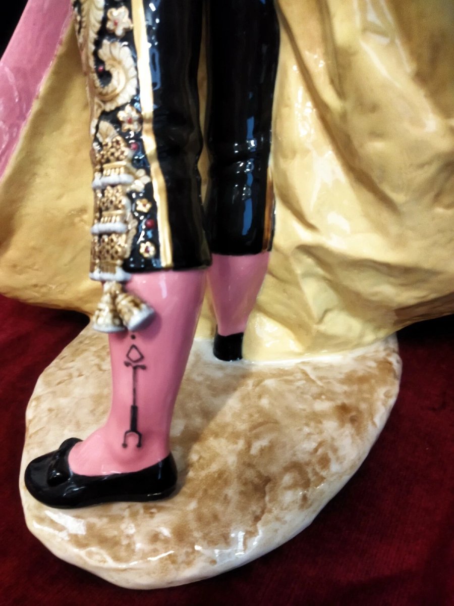 TORERO IN PORCELLANA DIPINTA LLADRO' - SPAGNA esemplare 221/250 - MALAVIA-photo-3