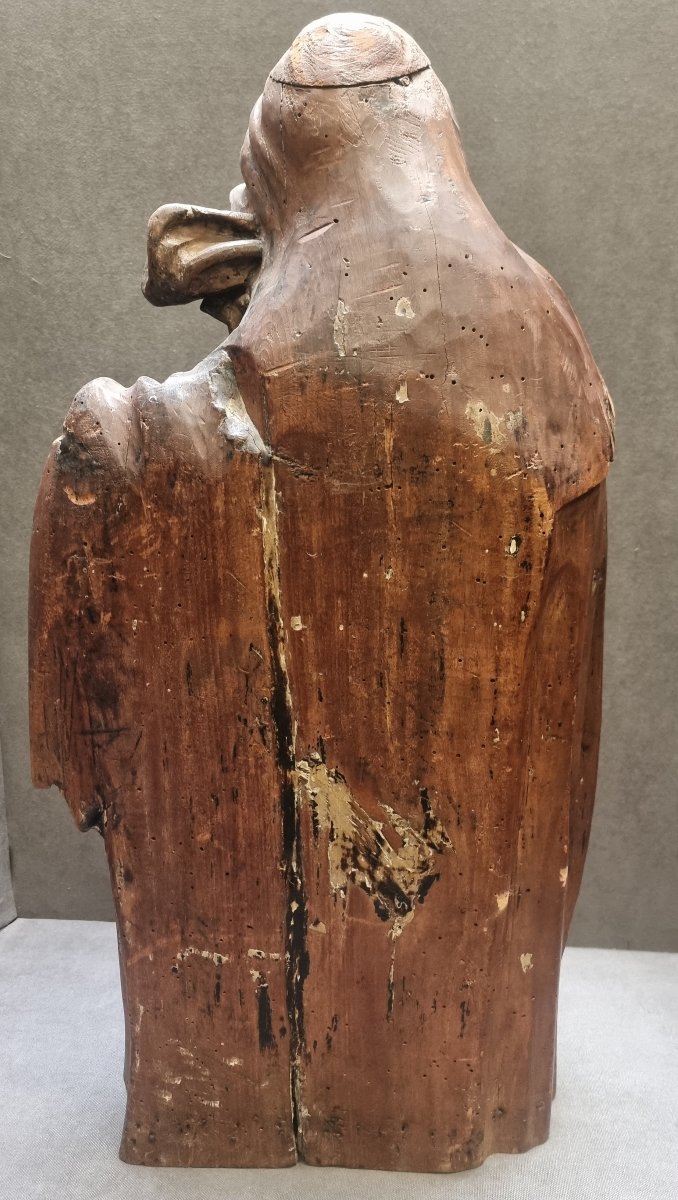 SCULTURA IN LEGNO INTAGLIATO (LEGNO DOLCE)  - GERMANIA - XVI SECOLO-photo-2