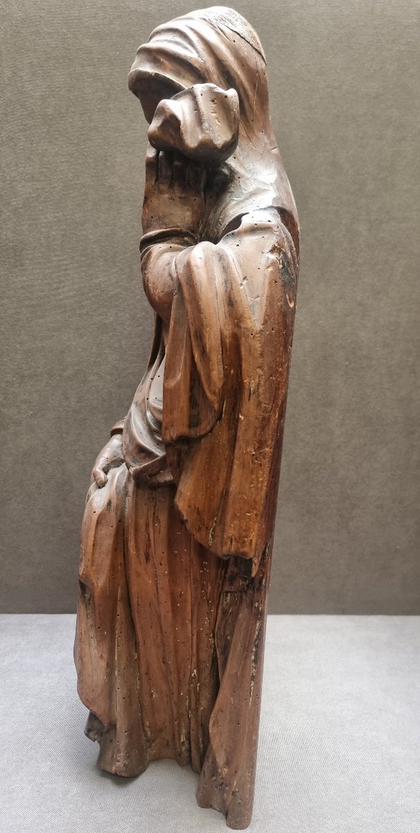 SCULTURA IN LEGNO INTAGLIATO (LEGNO DOLCE)  - GERMANIA - XVI SECOLO-photo-3