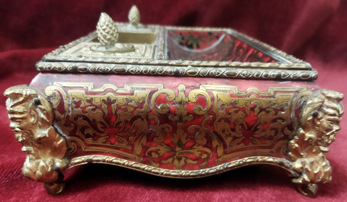 CALAMAIO BOULLE NAPOLEONE III Francia - XIX secolo  -photo-2