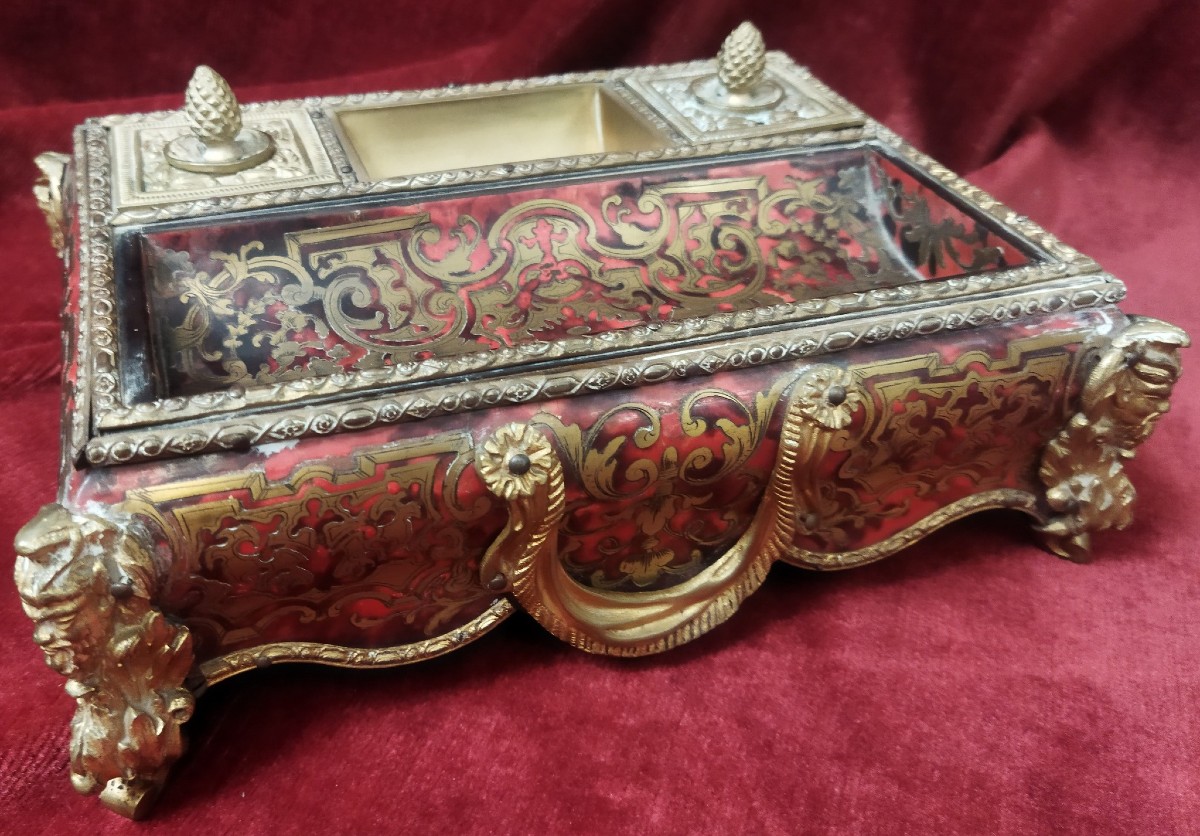 CALAMAIO BOULLE NAPOLEONE III Francia - XIX secolo  