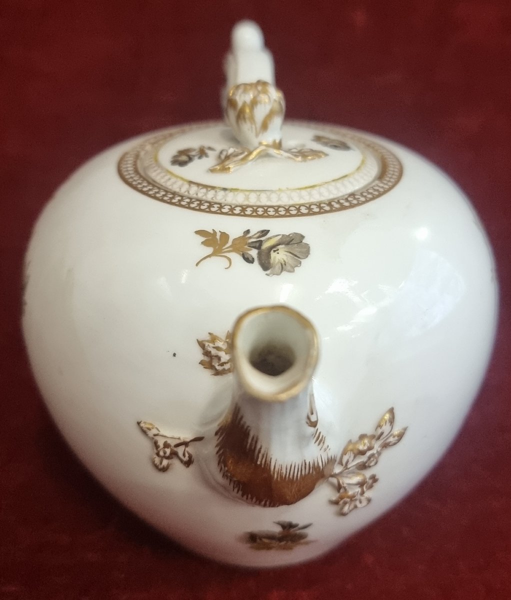 CAFFETTIERA IN PORCELLANA MEISSEN - META DEL XIX SECOLO-photo-4