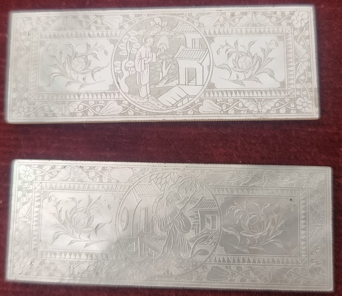 35 FICHES IN MADREPERLA - CINA - FINE XIX SECOLO-photo-3