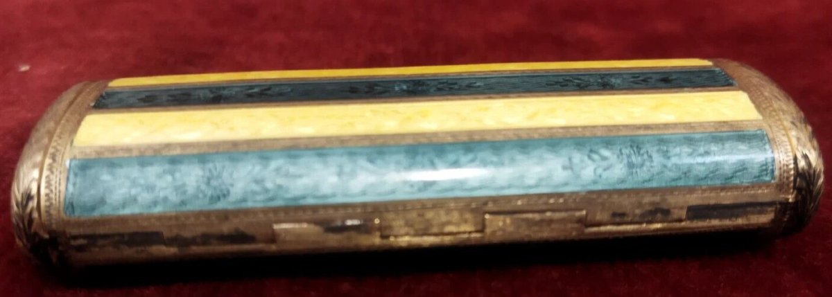 SCATOLINA in ARGENTO VERMEIL - PRIMI '900-photo-2
