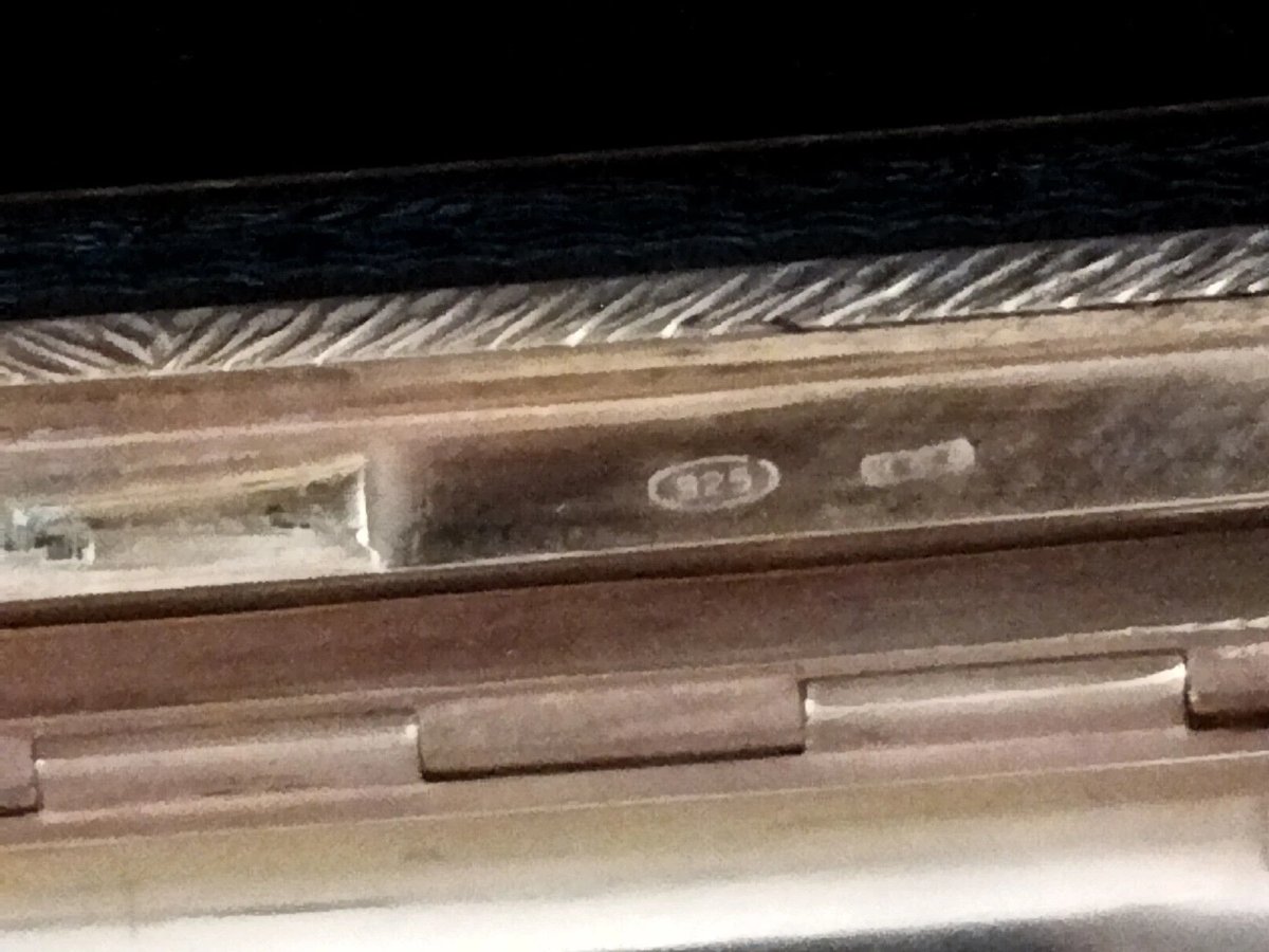 SCATOLINA in ARGENTO VERMEIL - PRIMI '900-photo-1