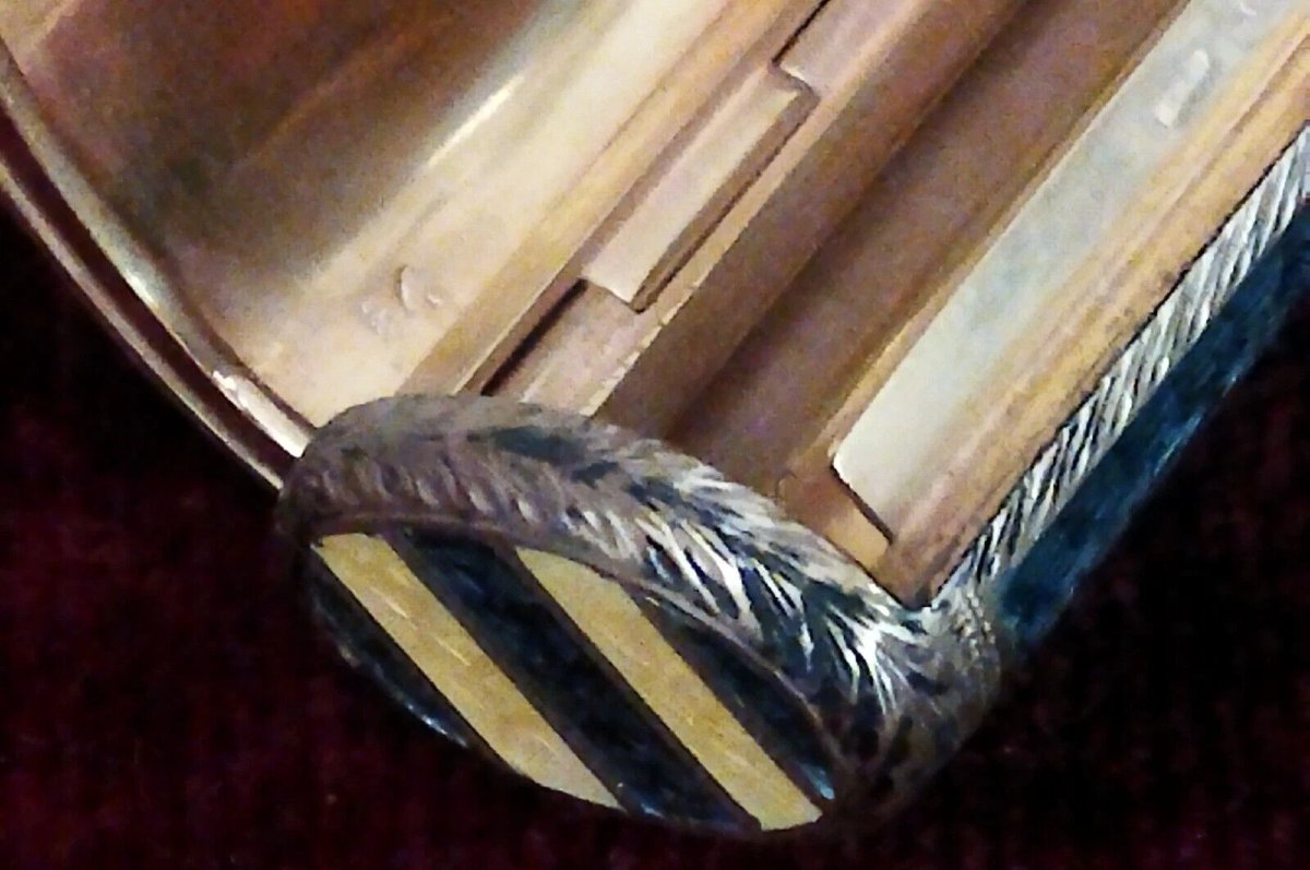 SCATOLINA in ARGENTO VERMEIL - PRIMI '900-photo-2