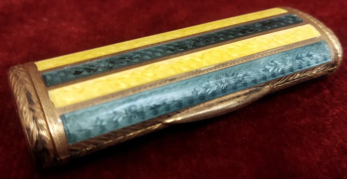 SCATOLINA in ARGENTO VERMEIL - PRIMI '900