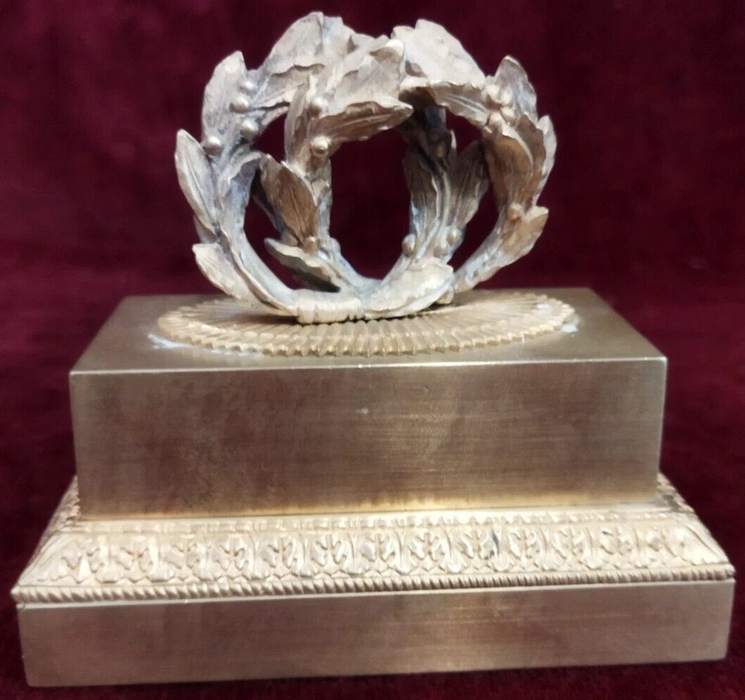 CALAMAIO IN BRONZO DELL'800 - IMPERO - Francia-photo-3
