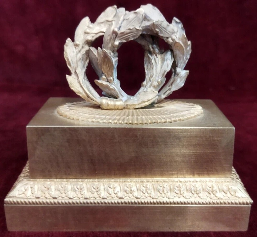 CALAMAIO IN BRONZO DELL'800 - IMPERO - Francia
