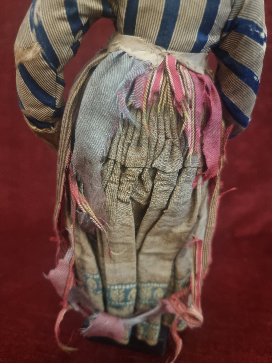 STATUA PRESEPE NAPOLI - PRIMI '800 - TERRACOTTA E LEGNO-photo-6