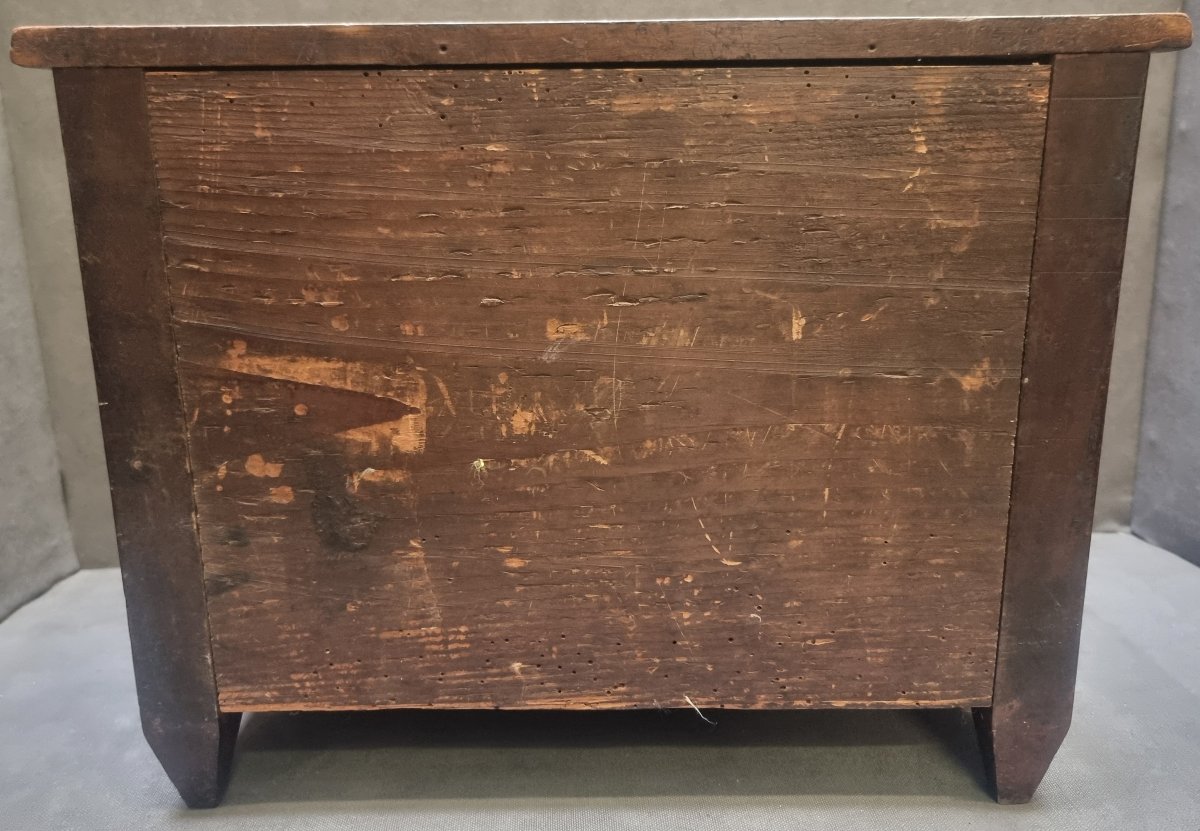 MODELLO DI COMO - CENTRO ITALIA - IN LEGNO (NOCE) - PRIMA META DEL XIX SECOLO-photo-1
