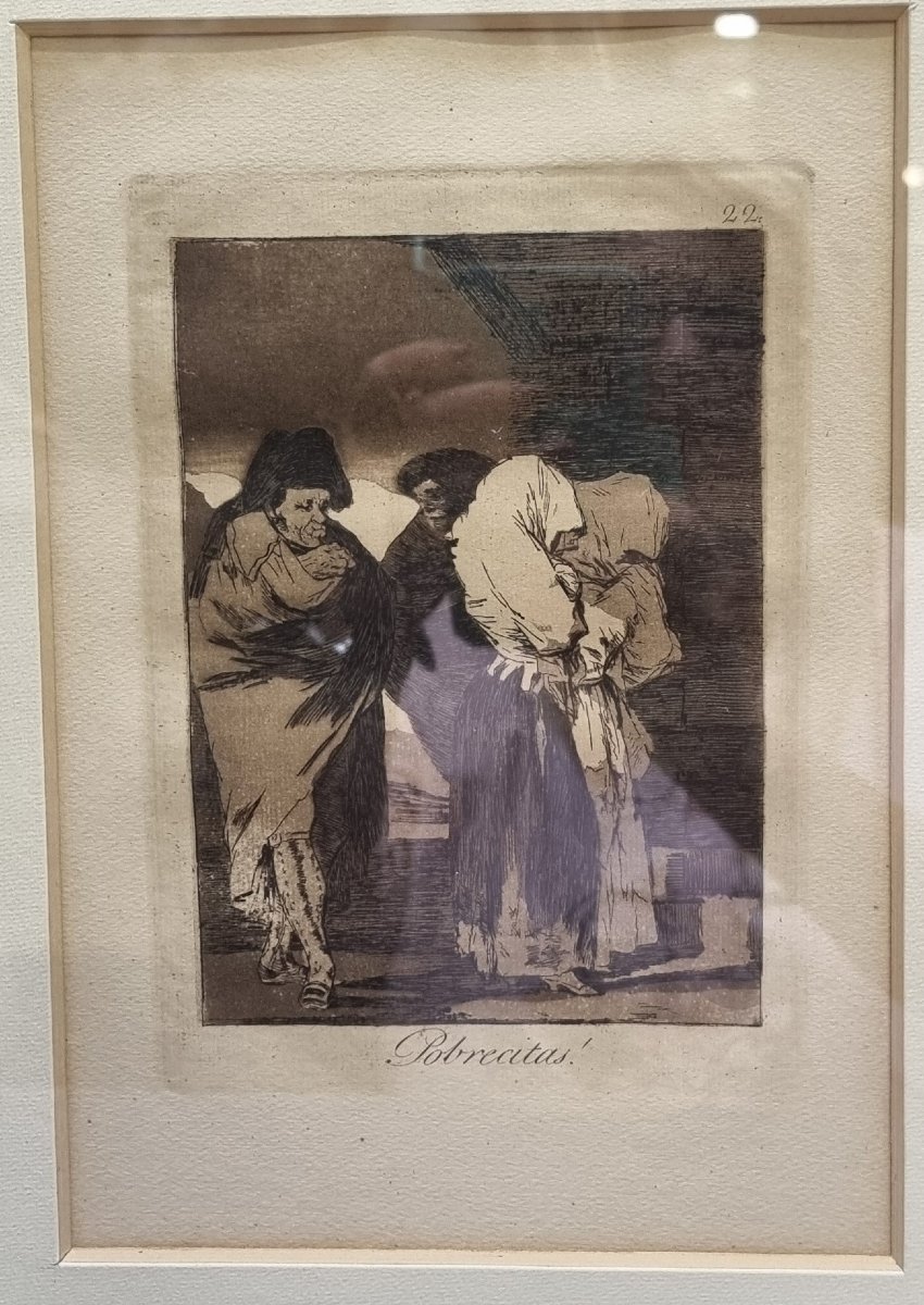 10 INCISIONI INCORNICIATE - CAPRICCI DI FRANCISCO GOYA - V EDIZIONE 1898-photo-3