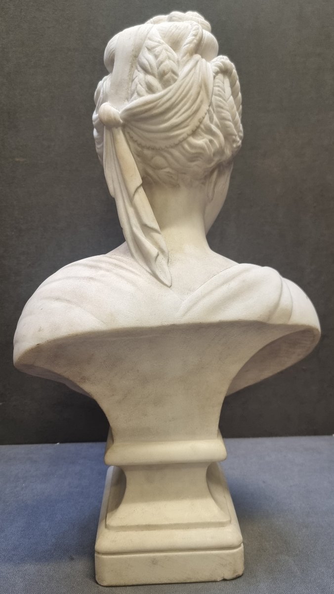 SCULTURA IN MARMO - BUSTO DIANE DE POITIER - XIX SECOLO-photo-3