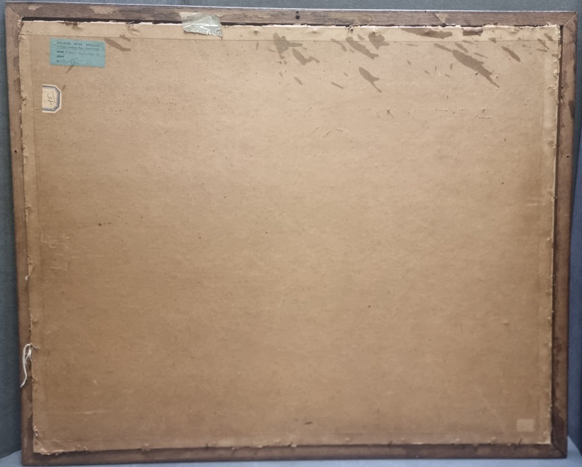 ACQUERELLO E CHINA SU CARTA - SENZA TITOLO - HENRI MICHAUX (Namur 1899 - Parigi 1984) -photo-4