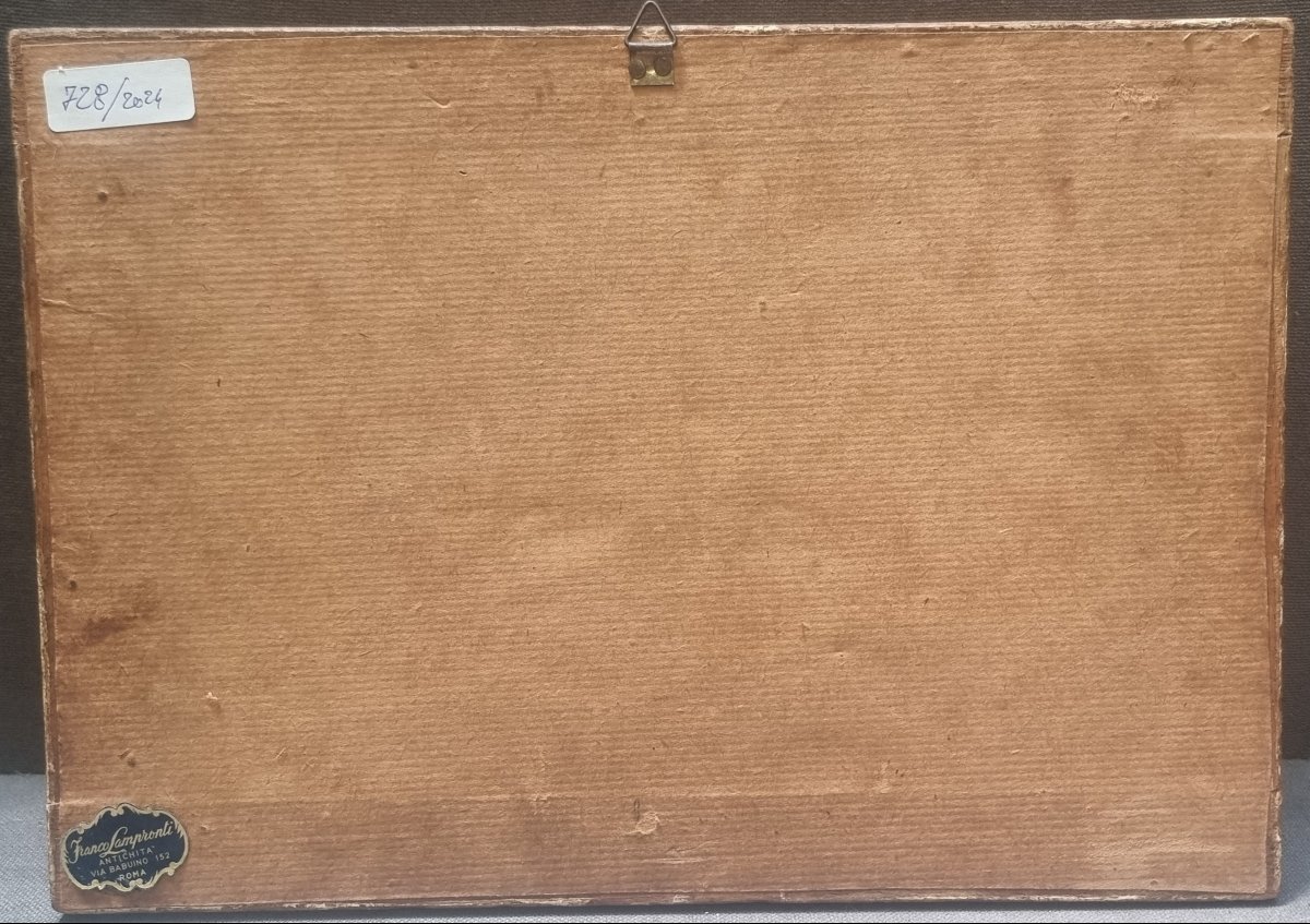 QUADRO ACQUERELLO - PAESAGGIO - CENTRO ITALIA - DELL'800-photo-3