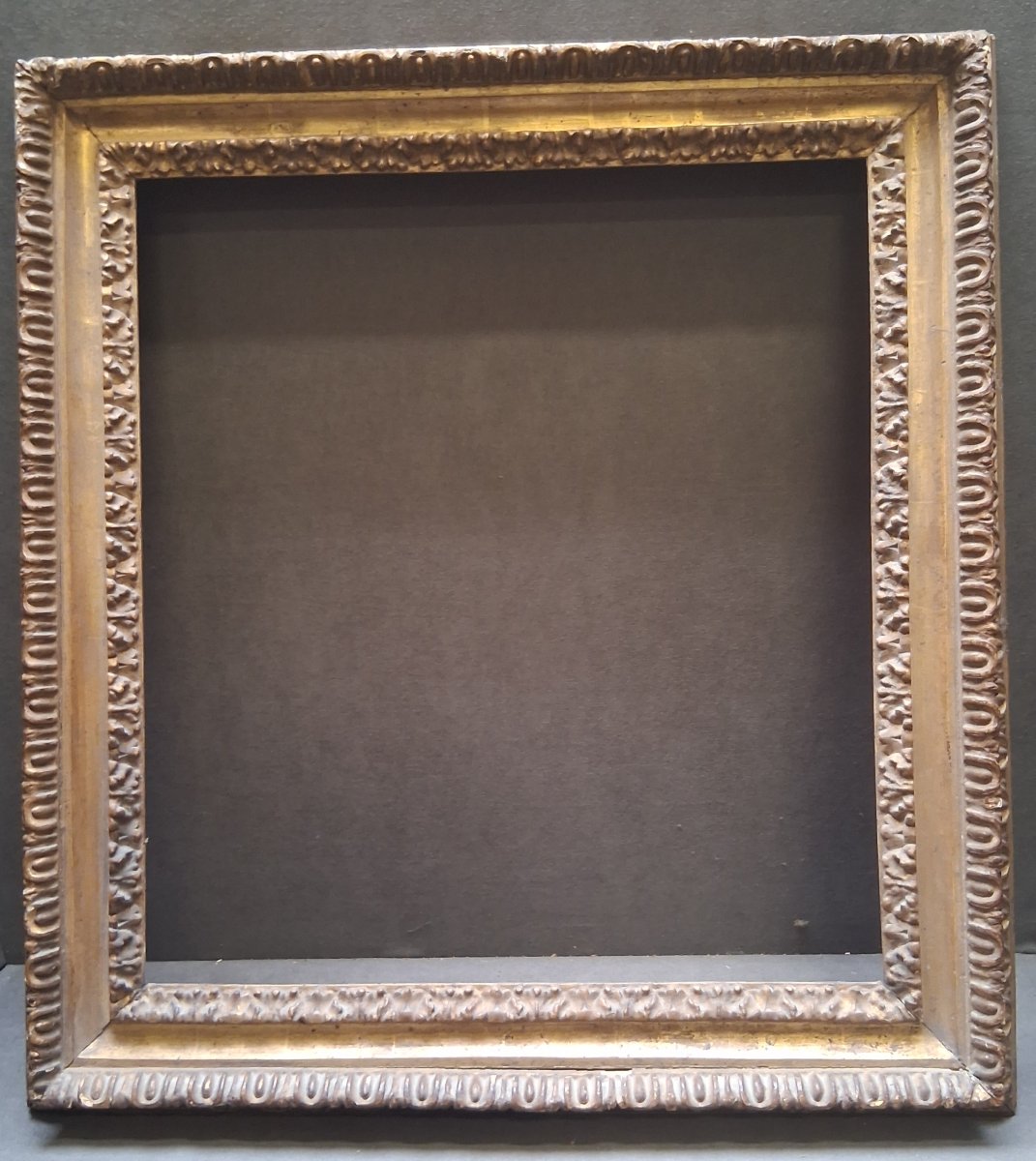 CORNICE DORATA  - SALVATOR ROSA - MANIFATTURA ROMA - PRIMA META' DEL XVIII SECOLO