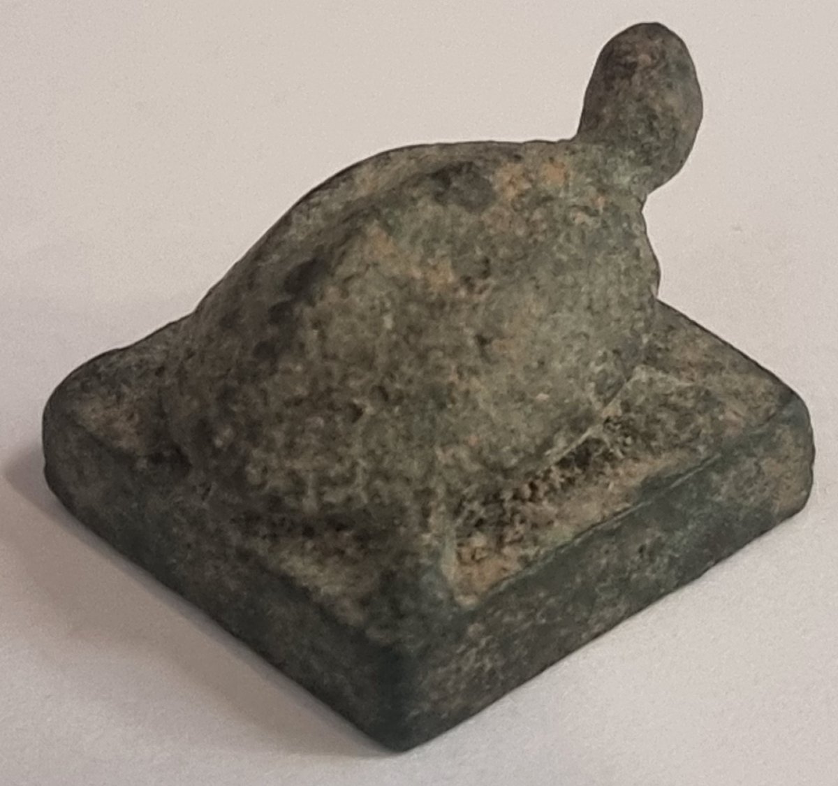 ANTICO SIGILLO CINESE IN BRONZO - TARTARUGA-photo-3