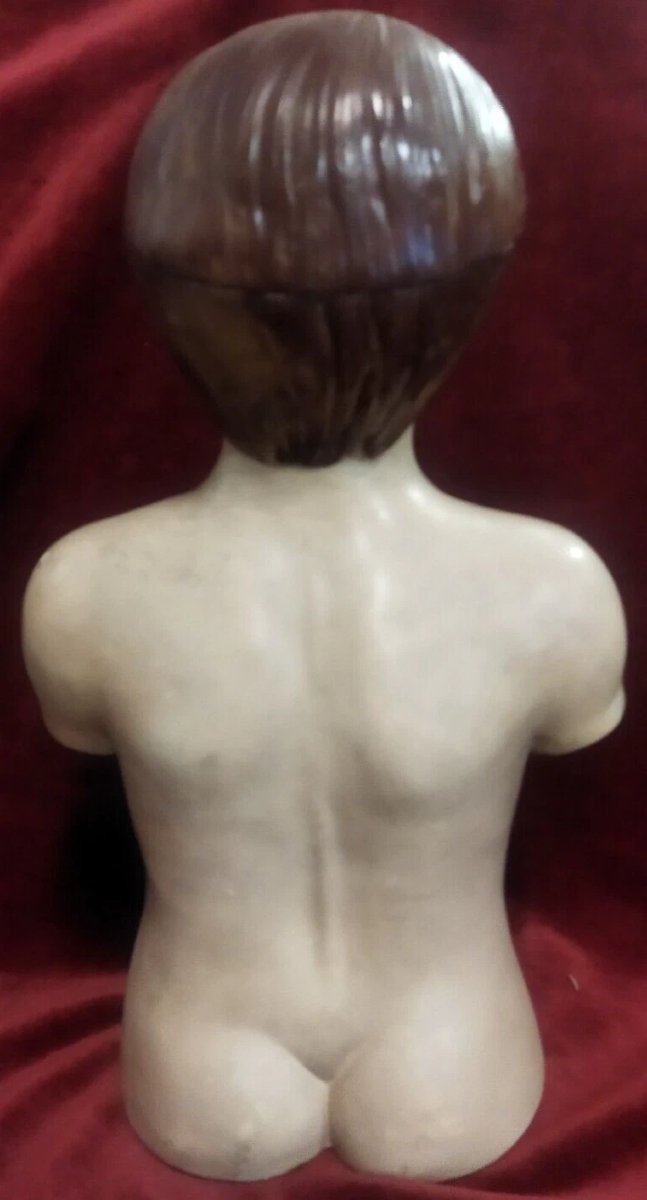 MODELLO ANATOMICO DIDATTICO  IN PAPIER MACHE' - Primi '900-photo-4