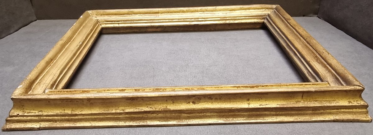 CORNICE LEGNO DORATO SALVADOR ROSA - dell'700 -photo-2