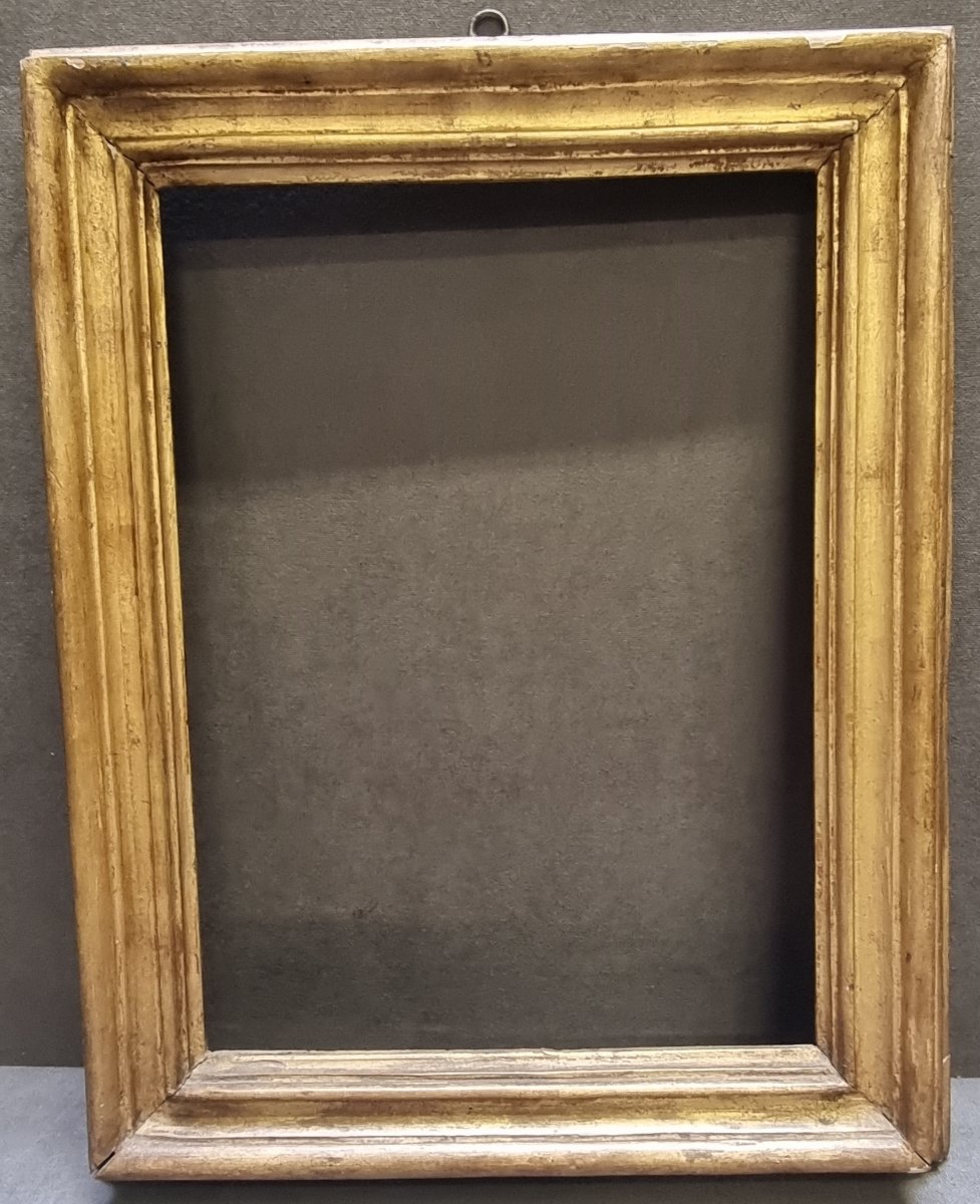 CORNICE LEGNO DORATO SALVADOR ROSA - dell'700 