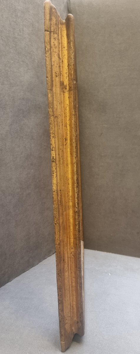CORNICE LEGNO ARGENTATA A MECCA -  SALVADOR ROSA - dell'700-photo-3