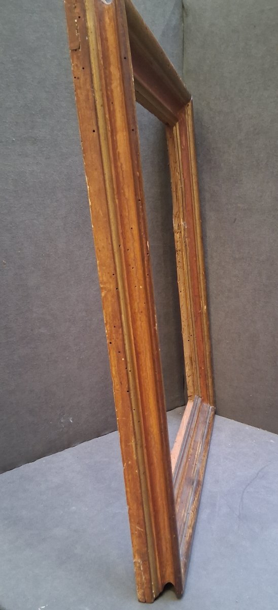 CORNICE LEGNO ARGENTATA A MECCA - SALVADOR ROSA - dell'700-photo-3