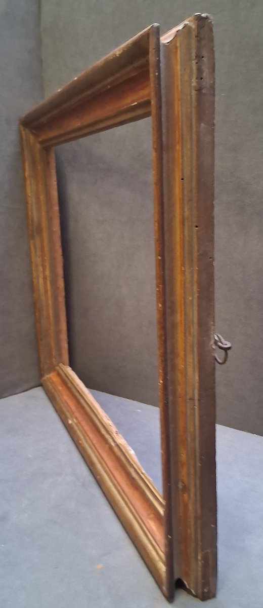 CORNICE LEGNO ARGENTATA A MECCA - SALVADOR ROSA - dell'700-photo-2
