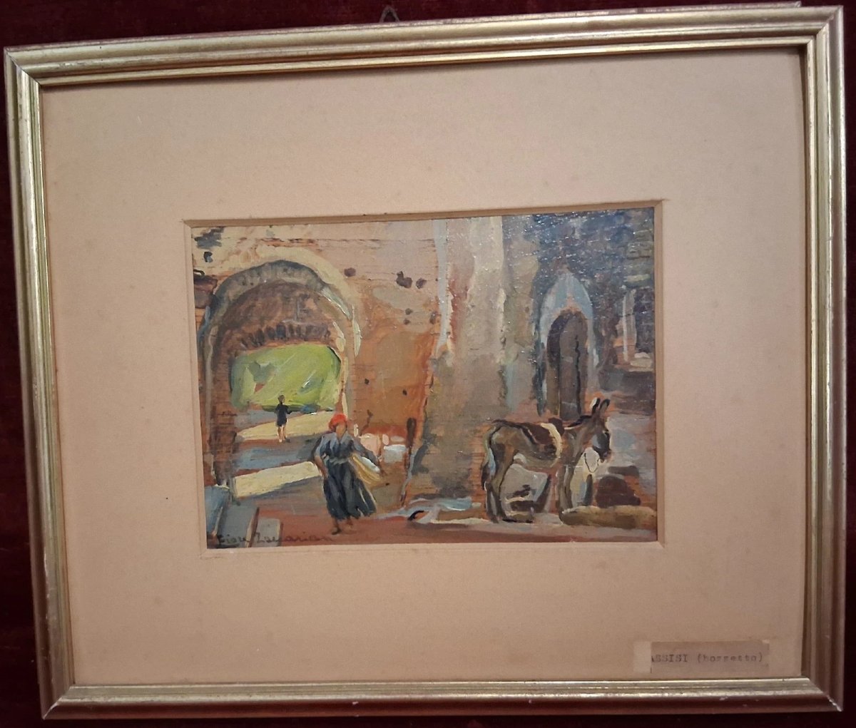 COPPIA QUADRI OLII -  FIORE BRUSTOLIN ZACCARIAN (1901-1995)-photo-3