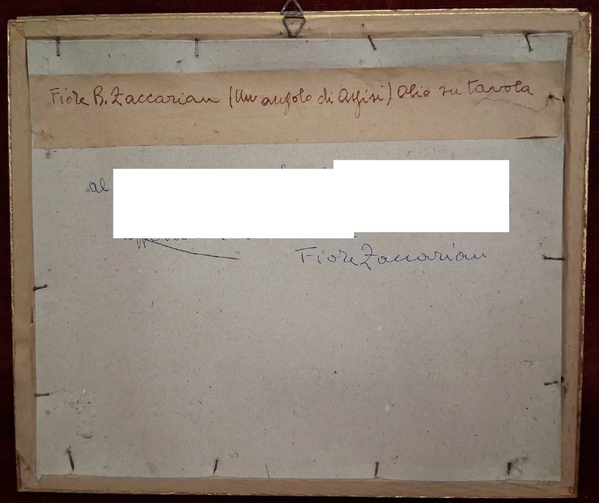COPPIA QUADRI OLII -  FIORE BRUSTOLIN ZACCARIAN (1901-1995)-photo-5