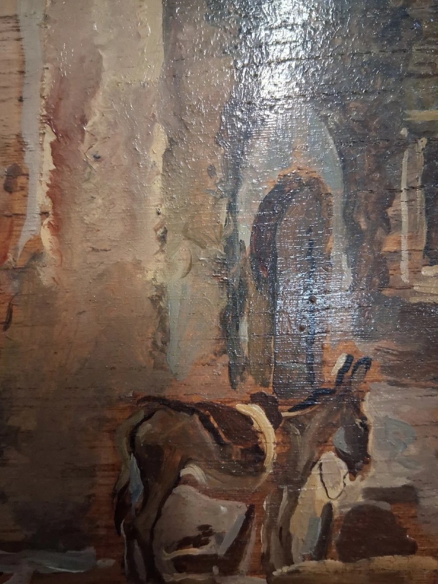 COPPIA QUADRI OLII -  FIORE BRUSTOLIN ZACCARIAN (1901-1995)-photo-6