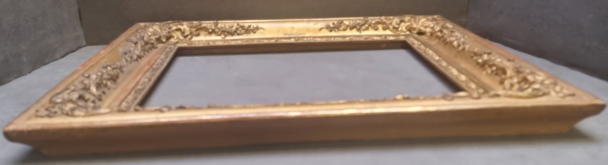 CORNICE  DORATA A ORO ZECCHINO - PERIODO LUIGI FILIPPO, Centro Italia Metà '800-photo-3