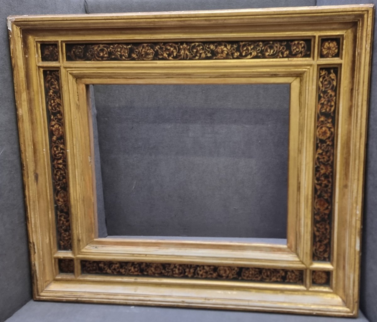 CORNICE DORATA NEORINASSCIMENTO - ROMA, seconda metà dell'800