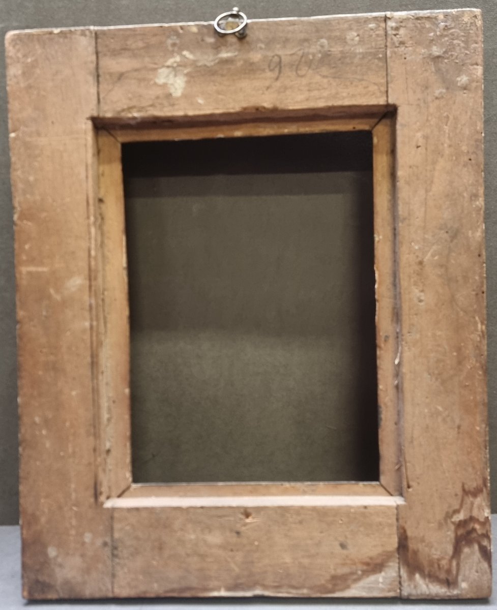 CORNICE IN LEGNO DORATO - NEOCLASSICA - ROMA, primi '800-photo-3